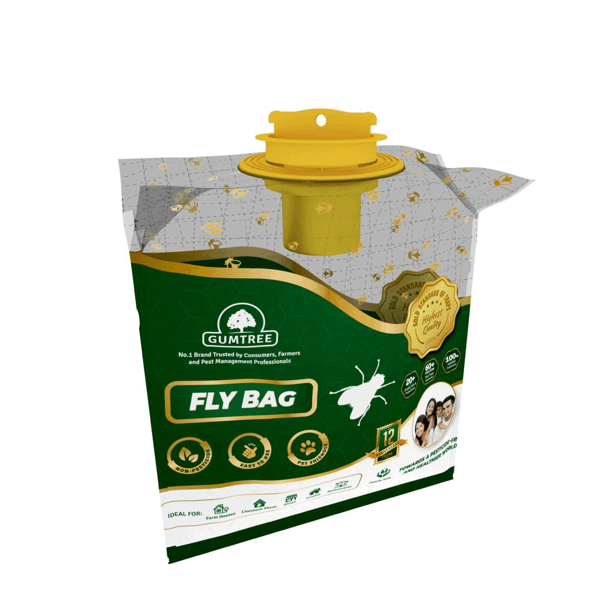 Plastic (Bag) Houseflies Fly Trap Bag at Rs 220 in Delhi | ID: 26273482830